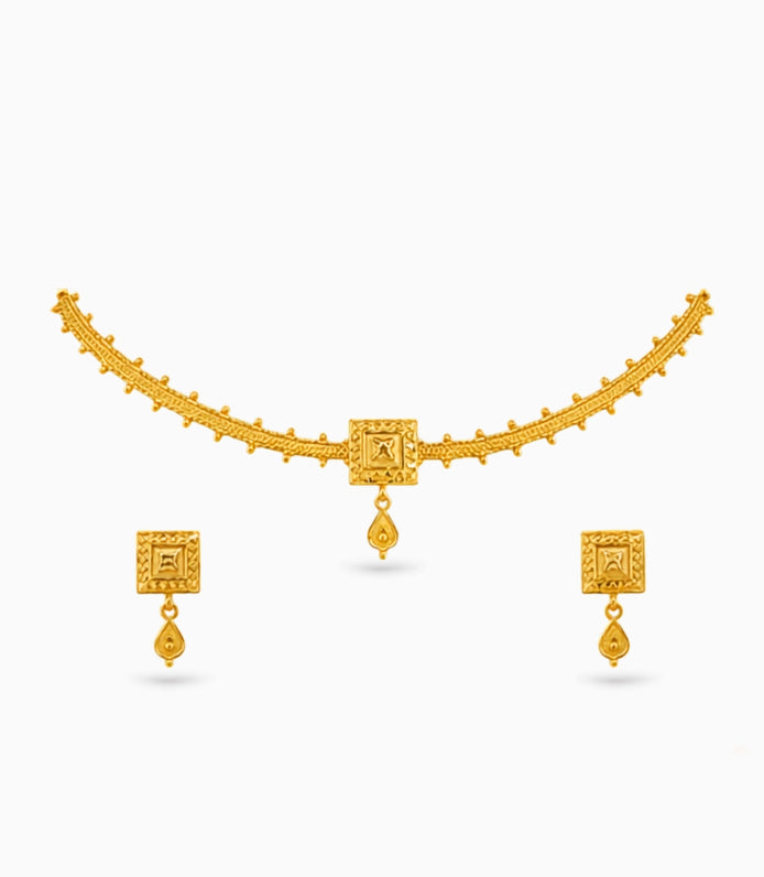 Gold Plated Effortless Choker