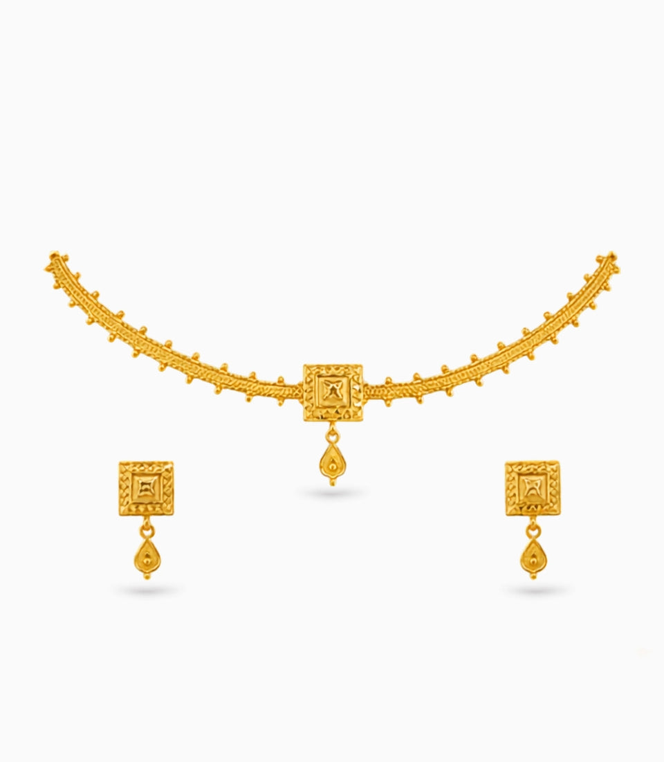 Gold Plated Effortless Choker