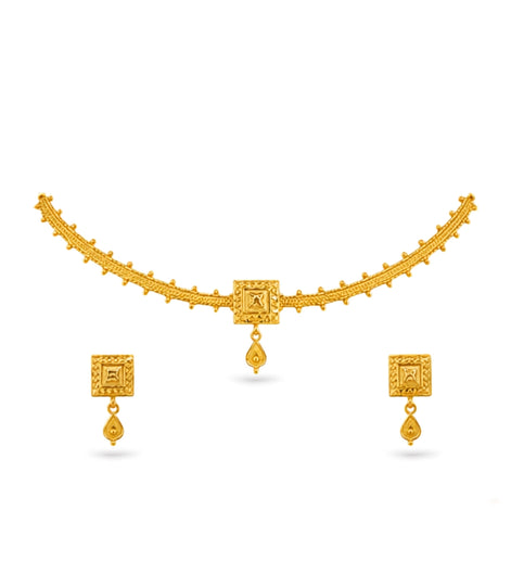 Gold Plated Effortless Choker