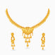 Gold Plated Traditional Peacock Motif Necklace Set