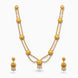 Gold Plated Long Layered Necklace