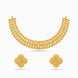 Gold Plated Festive Leaf Choker