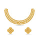 Gold Plated Festive Leaf Choker