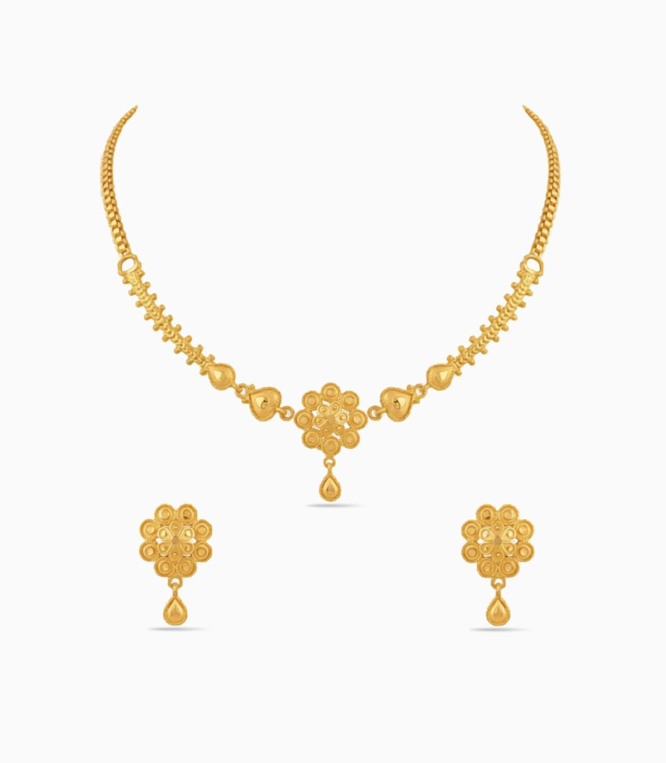 Gold Plated Refined Choker