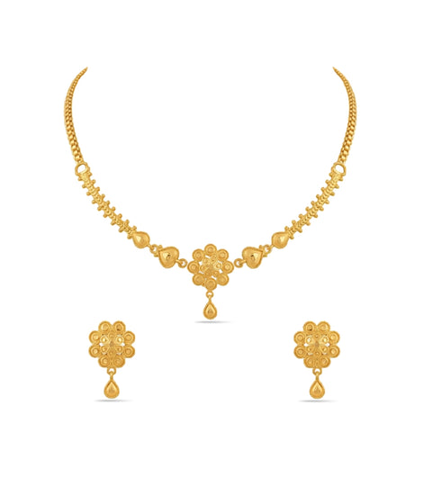 Gold Plated Refined Choker