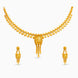 Gold Plated Festive Delicate Necklace Set