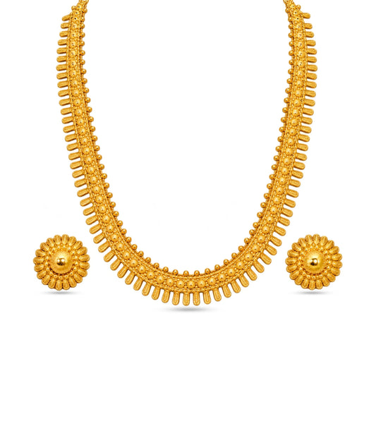 Gold Plated Traditional Rani Haar Long Necklace