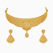 Gold Plated Wedding Filigree Choker