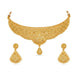 Gold Plated Wedding Filigree Choker