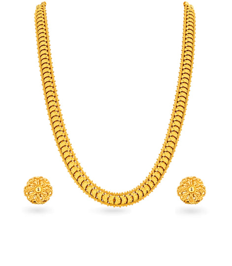 Gold Plated Sitahar Long Necklace
