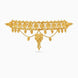 Gold Plated Floral Mesh Choker