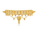 Gold Plated Floral Mesh Choker