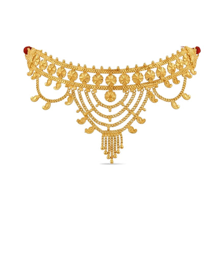 Gold Plated Bridal Choker Choker