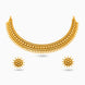 Gold Plated Festive Sunburst Necklace Set