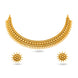 Gold Plated Festive Sunburst Necklace Set