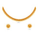 Gold Plated Minimal Necklace Set