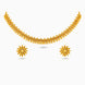 Gold Plated Lightweight Necklace Set