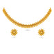 Gold Plated Lightweight Necklace Set