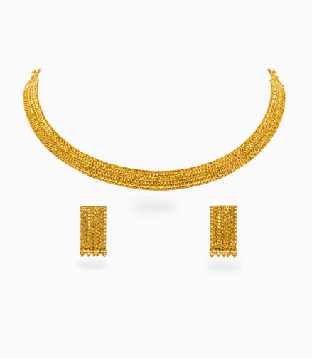 Gold Plated Exclusive Necklace Set