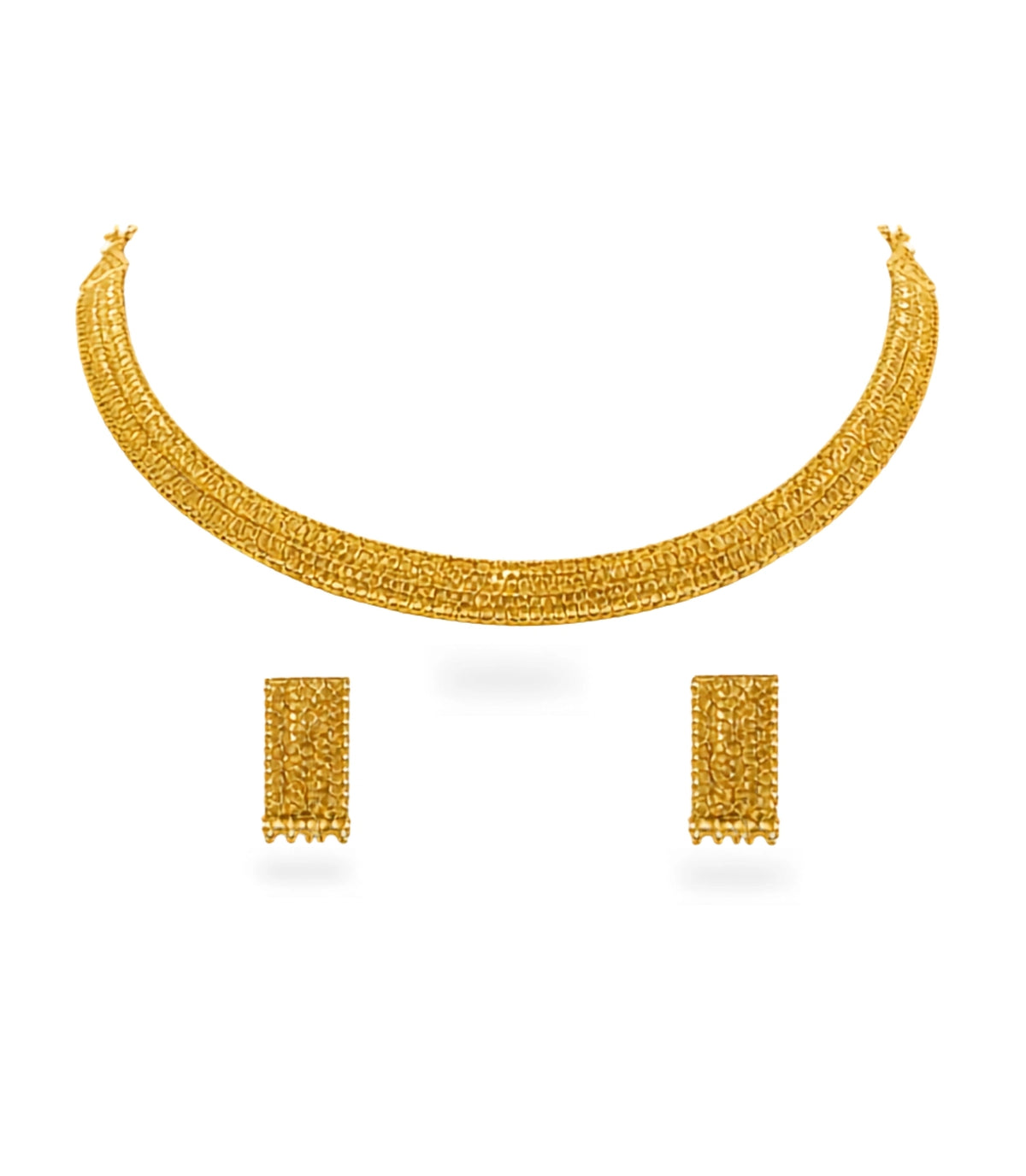 Gold Plated Exclusive Necklace Set
