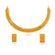Gold Plated Sophisticated Necklace Set