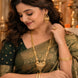 Gold Plated Wedding Traditional Long Necklace