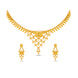 Gold Plated Butterfly Necklace Set