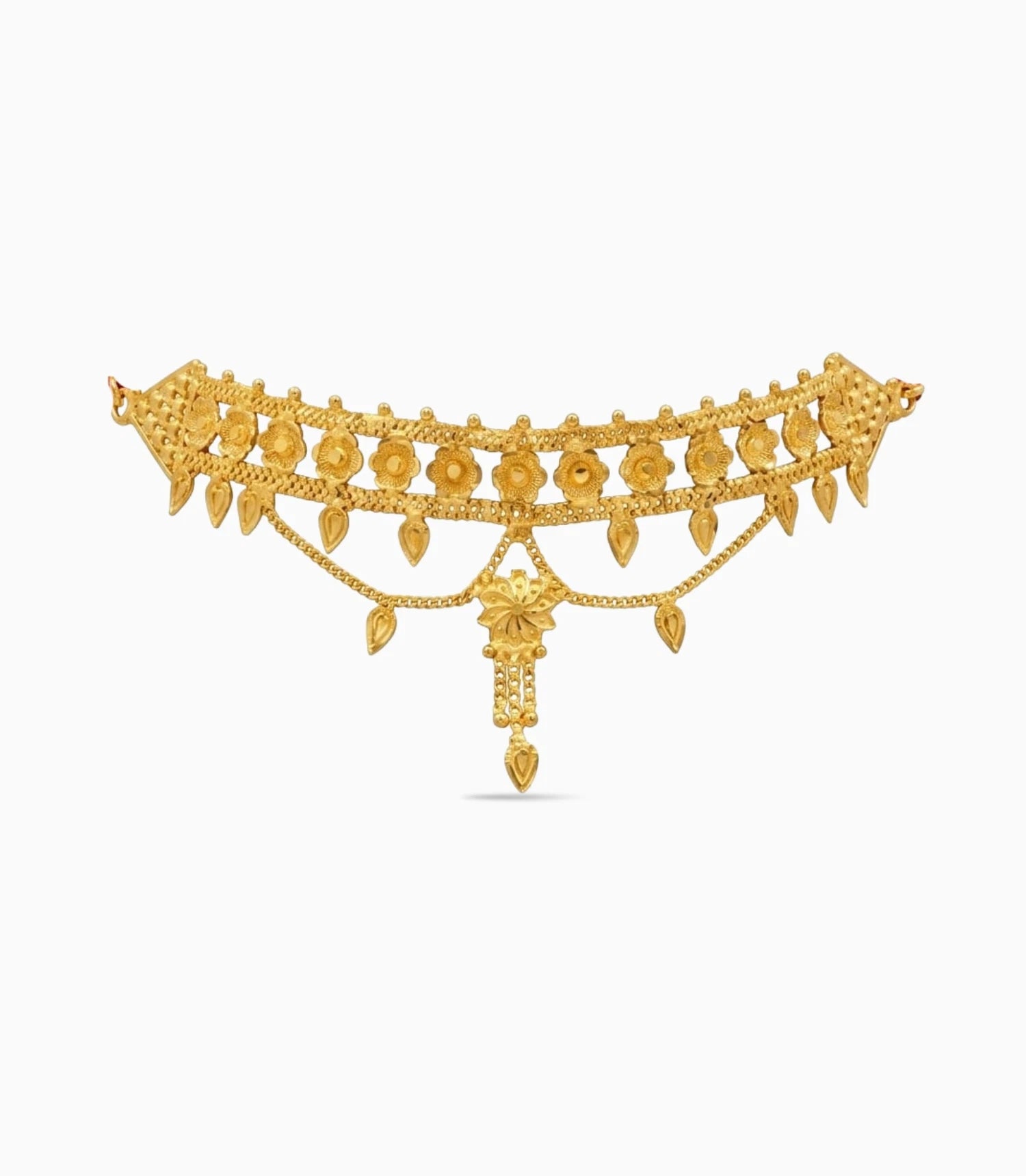 Gold Plated Radiant Festive Choker