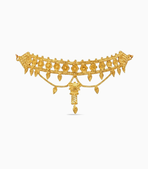 Gold Plated Radiant Festive Choker