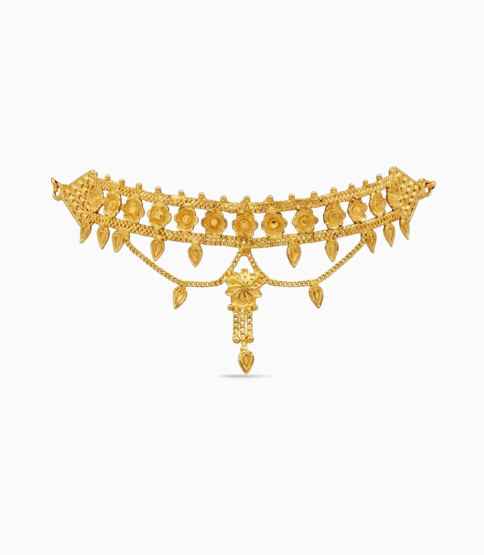 Gold Plated Radiant Festive Choker