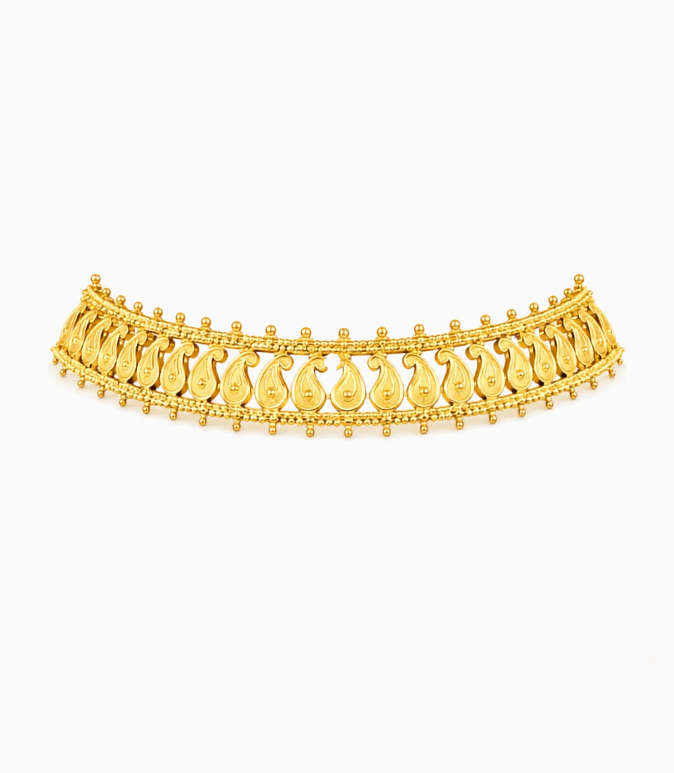 Gold Plated Mango Kolka Choker