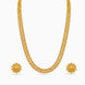 Gold Plated Heart Sitahar Long Necklace