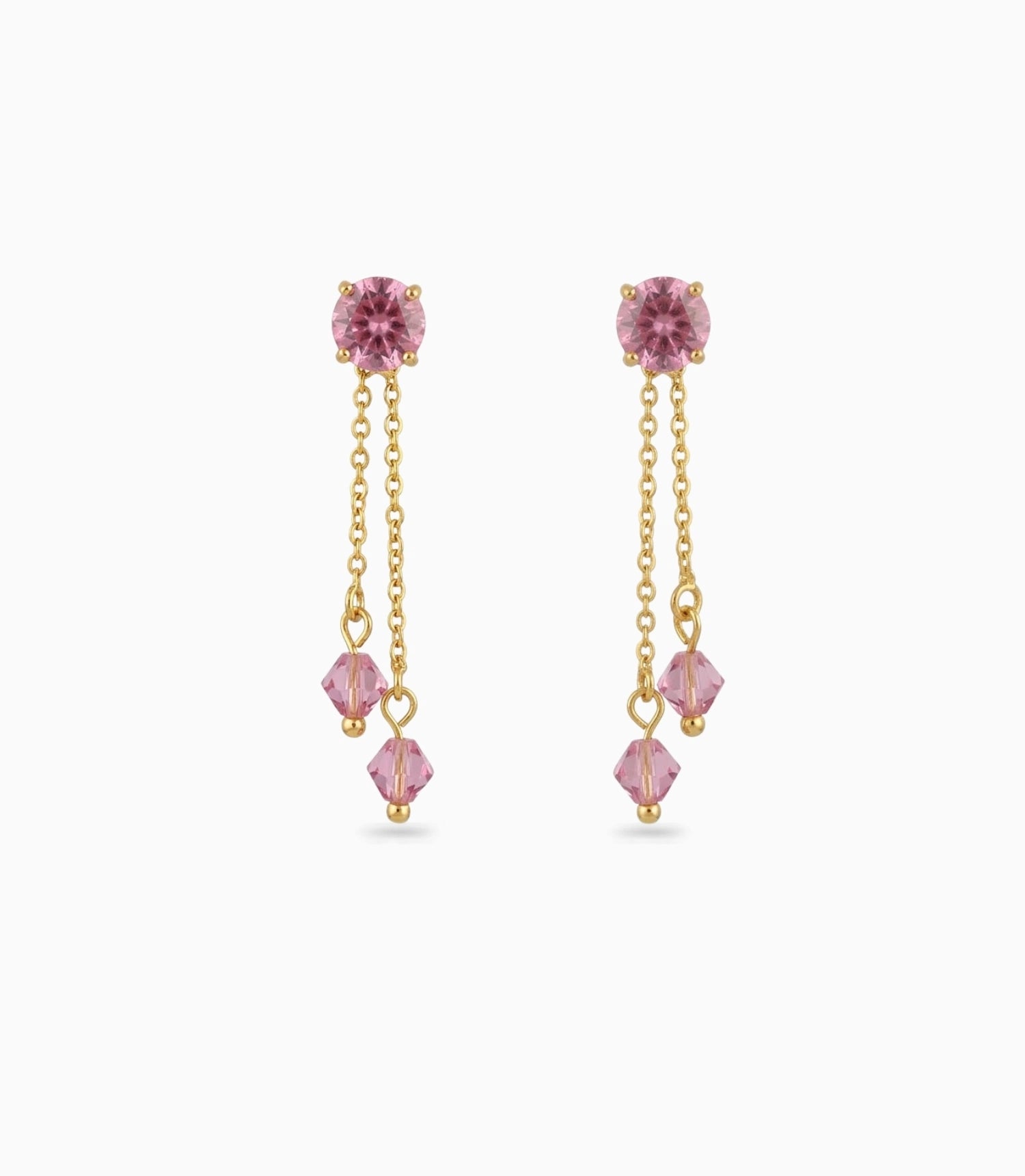 Gold Plated Fashionable Sui Dhaga Earrings