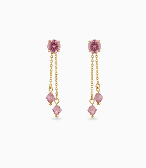 Gold Plated Fashionable Sui Dhaga Earrings