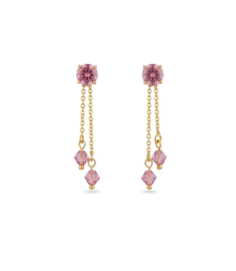 Gold Plated Fashionable Sui Dhaga Earrings