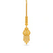 Gold Plated Twin Peacock Maang Tika