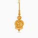Gold Plated Dancing Peacock Maang Tika