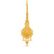 Gold Plated Floral Sunburst Maang Tika