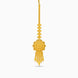 Gold Plated Lotus Mandala Maang Tika