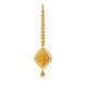 Gold Plated Classic Cutout Work Maang Tika
