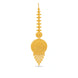 Gold Plated Royal Floral Bloom Maang Tika