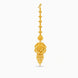 Gold Plated Blooming Rose Maang Tika