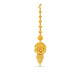 Gold Plated Blooming Rose Maang Tika