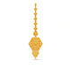 Gold Plated Hexagonal Mandala Maang Tika