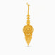 Gold Plated Radial Starburst Maang Tika