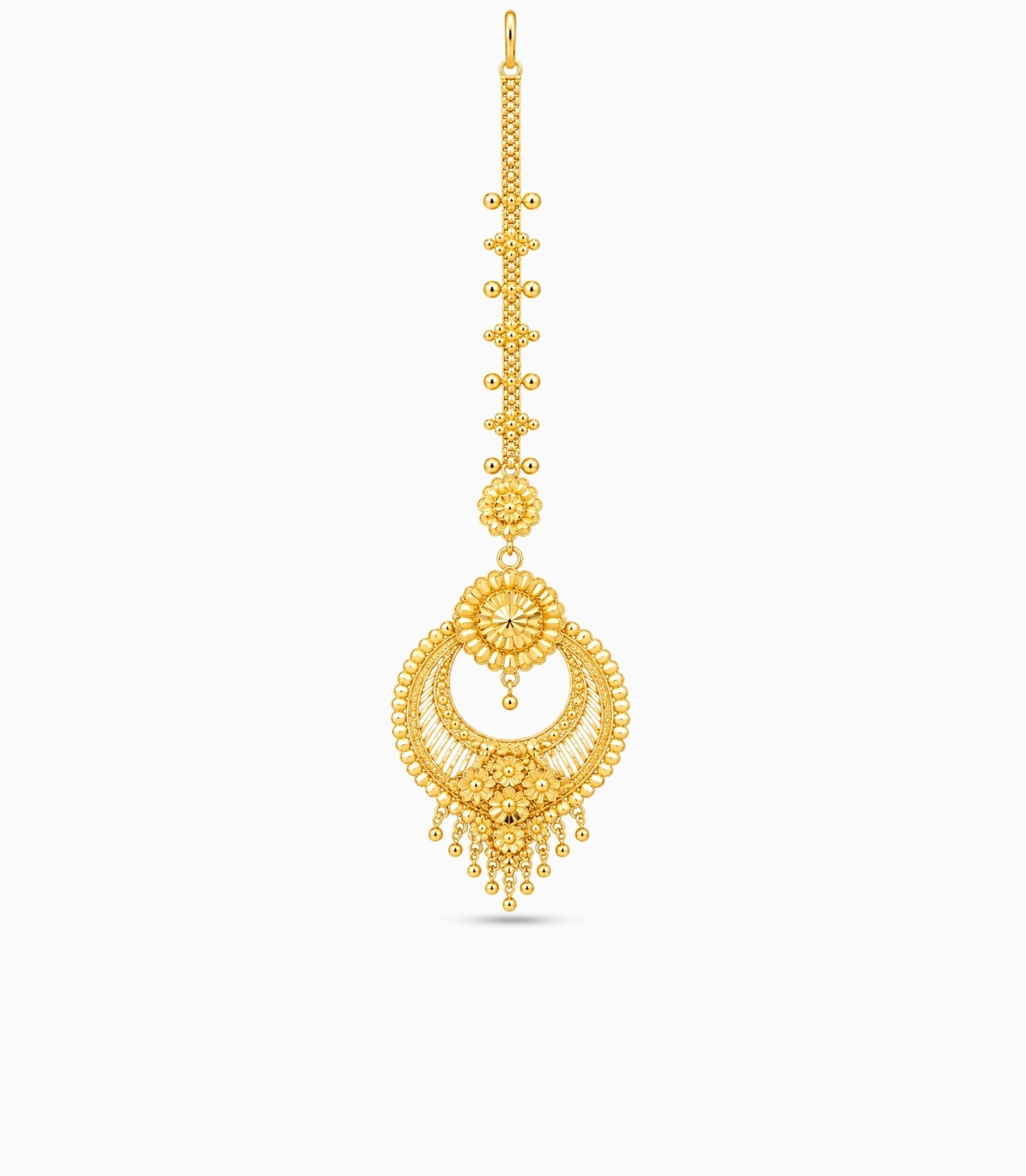 Gold Plated Gold Tone Maang Tika