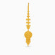 Gold Plated Radiating Petal Chakra Maang Tika