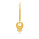Gold Plated Royal Half-Moon Maang Tika