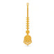 Gold Plated Delicate Floral Maang Tika
