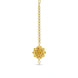 Gold Plated Classic Pearl Maang Tika